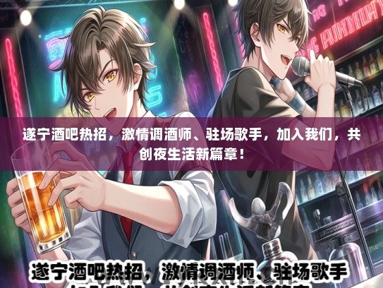 遂宁酒吧热招，激情调酒师、驻场歌手，加入我们，共创夜生活新篇章！